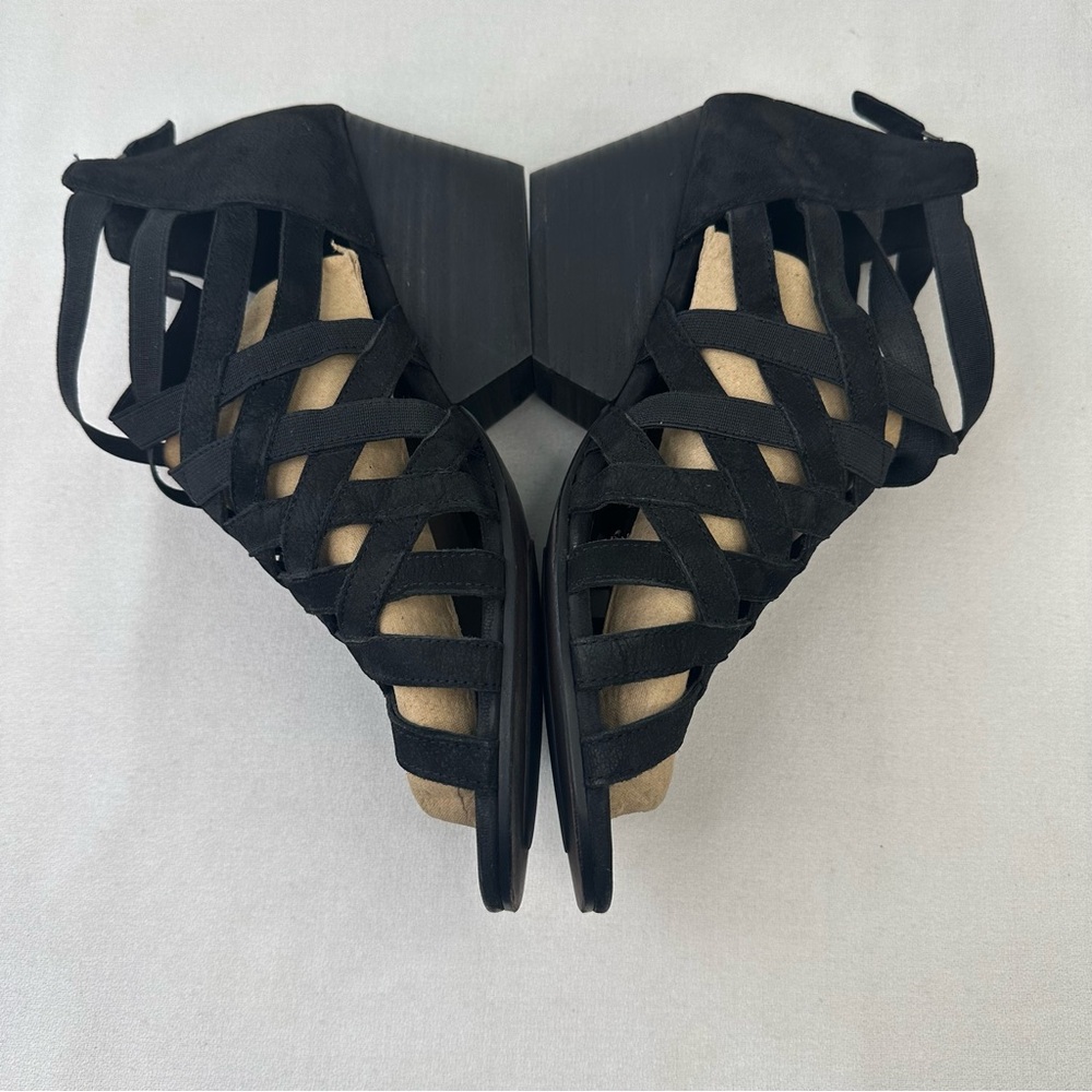 Eileen Fisher Oodle Sandal Black 8.5 - Picture 4 of 14